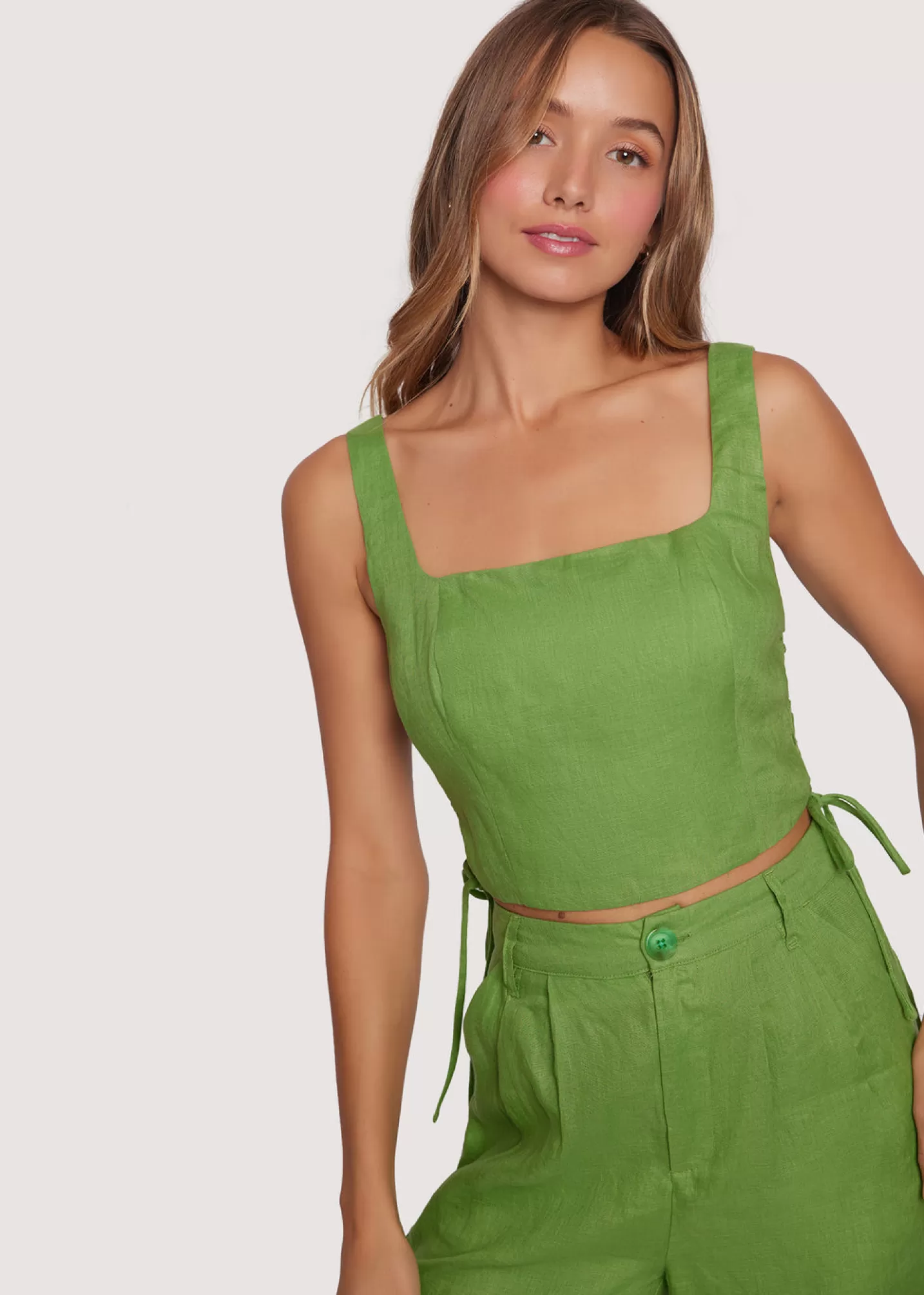 Lost + Wander Tops*Elia Top GARDEN-GREEN