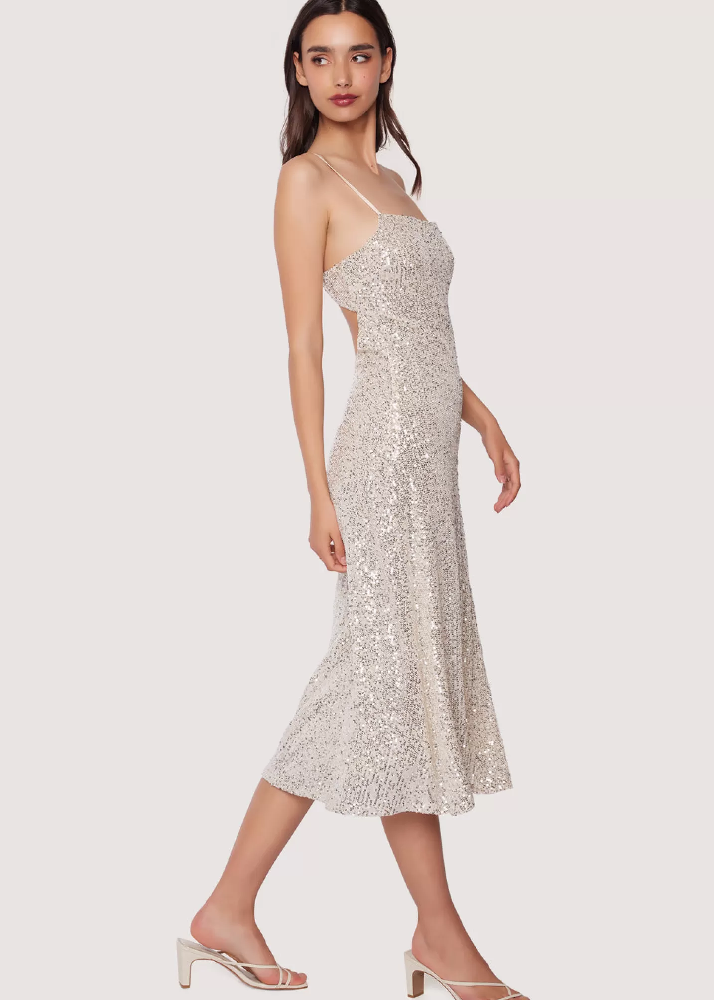 etoile_midi_dress_156580.webp Lost + Wander Dresses*Etoile Midi Dress SILVER